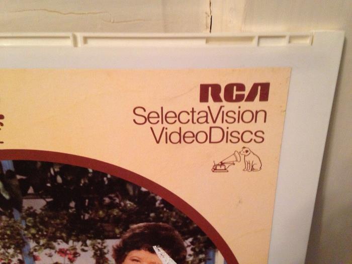 RCA Selecta Vision Video Disc - Julia Child