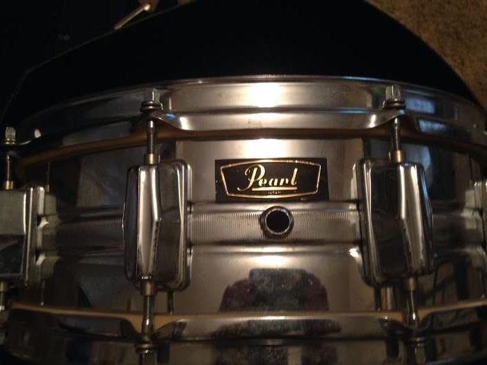 Pearl Reno sound master drum head only in case