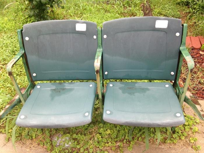 2 original seats from Starlight Theater w numbers