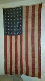 Large 48 star flag.