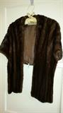 Vintage mink stole in great shape!
