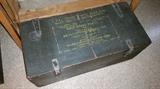Vintage military locker.