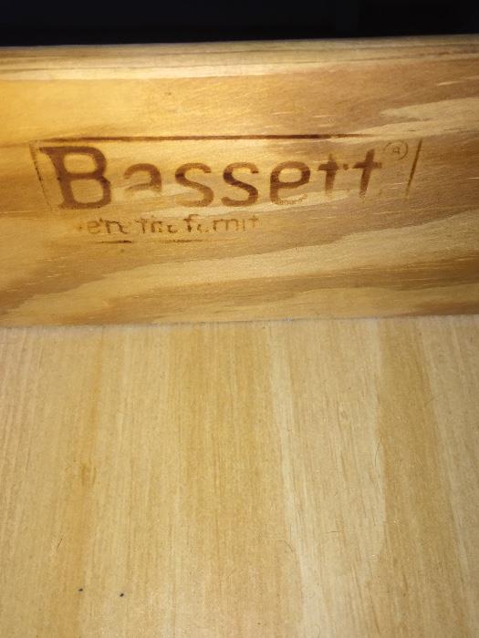 Bassett Pine Bedroom Furniture