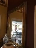 Large Gold Frame Mirror