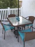 Patio Table and 4 Chairs