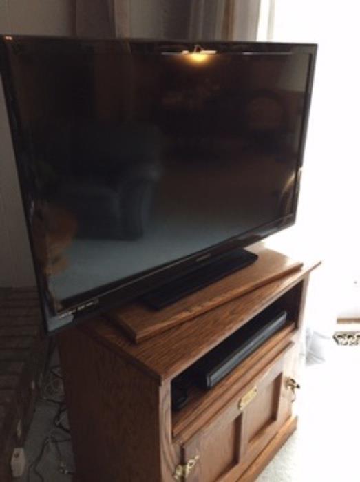 Flat screen - TV - Another view
