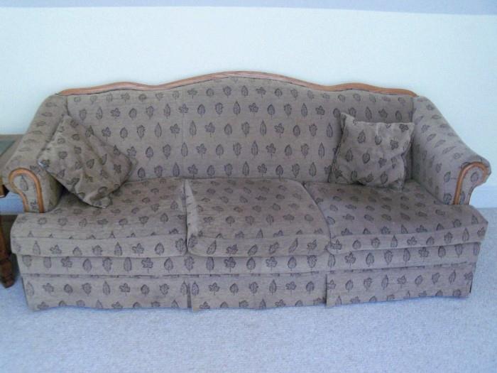 SOFA WITH MATCHING LUV SEAT