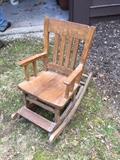 Fold out High Chair Rocker one of two different