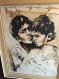 Moshe Gat signed Print
