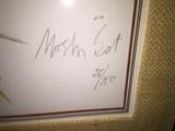 Moshe Gat signed Print