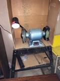 from the woodworking basement area