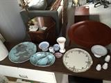 Belleek Tray, Wedgewood Pieces and other high end items