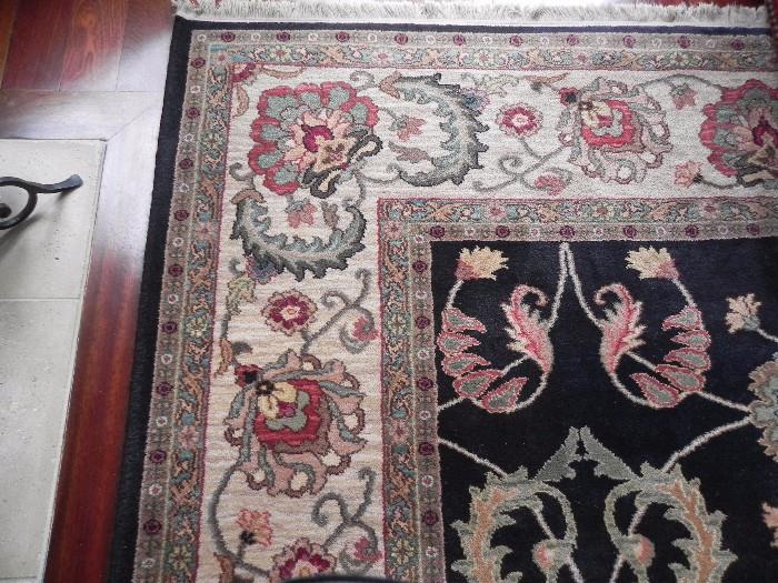Ashara wool rug 10 x 14 matching one in dining room 8'8" x 12