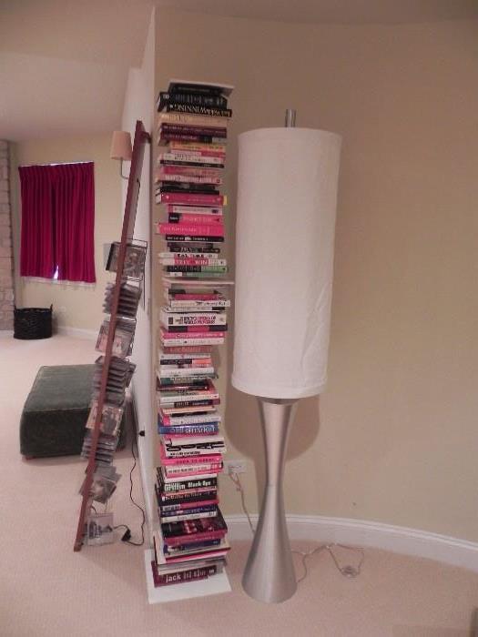Matching lamps and book stand