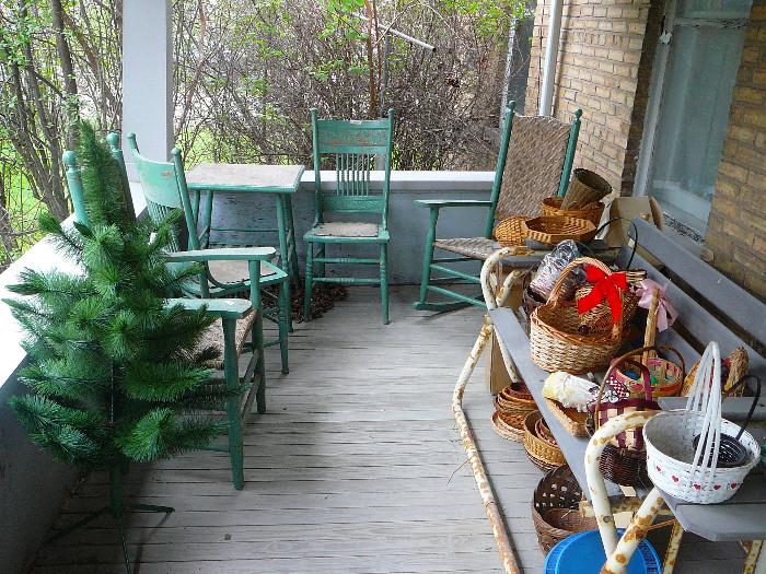 country porch furniture