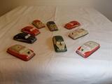 ARGO Metal Cars - each one approximately 3" - 4" long - police; police chief; & others - all will be sold individually!!!!!!!