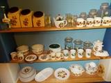 STRAWBERRY Collection - 3 shelves full - 70 pieces - great collectibles for strawberry collectors!!!!