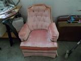 Pink "Ladies Chair" - RETRO - (1970's)