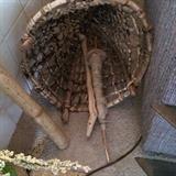 Many African and Native Indian baskets and pottery