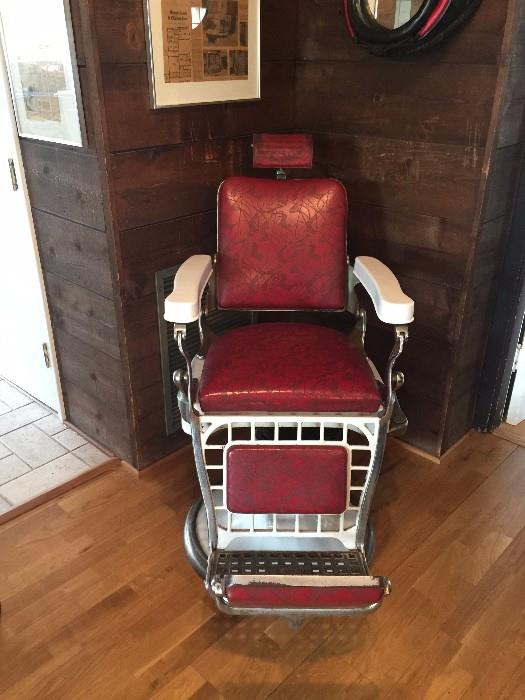 Emil J.Paidar Vintage Barber Chair