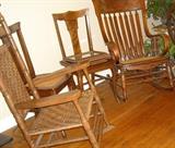 Four old rockers in the sale.