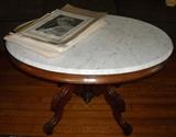 Marble top table