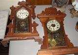 Mantle/kitchen clocks.