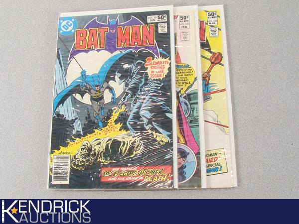 3 - 1964 Series DC Batman Comic Books
