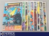 9 - 1939 Series DC Superman Comic Books