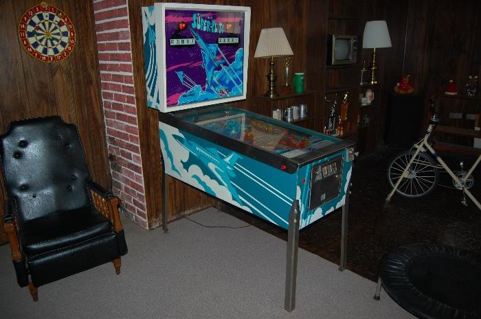1974 Super Flite Pinball Machine. Available for presale. $500. 