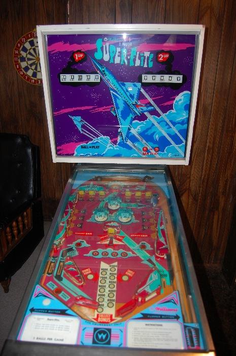 1974 Super Flite Pinball Machine. Available for presale. $500. 
