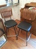 Pair of Vintage Bar Stools