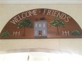 Welcome Plaque