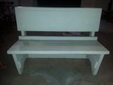 Sturdy handmade bench