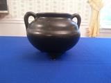 RRP Co Roseville Ohio - Robinson Ransbottom Pottery - Black Beanpot