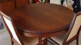 Dillingham Table--Two Leafs--Four Chairs