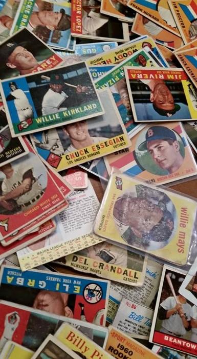 1950s-60s Baseball cards