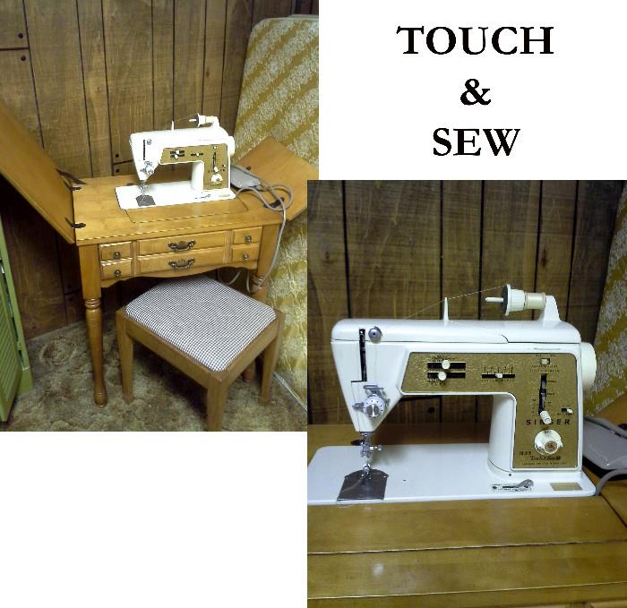TOUCH AND SEW MACHINE
