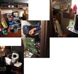 Misc items in the basement