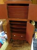 record cabinet