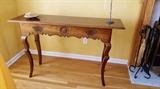Baker console table