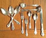 more silverplate flatware