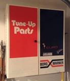 One of FOUR metal automotive wall cabinets