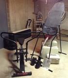 Inversion - Gravity Table and exercise bike