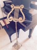 Steinway piano & brass Music Stand