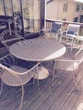 Wrought Iron Patio Set