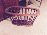 Walnut Magazine Rack
