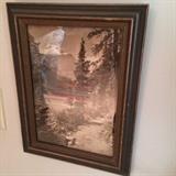 Various Framed Lanscape Photos