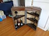 1950's Portable Bar, open