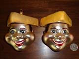 "Gifford's" Cheese head ornaments